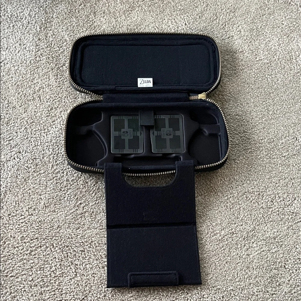 Nintendo Black and Yellow Zelda Case